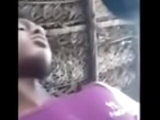 Tamil youthfull woman screwing relative to beau